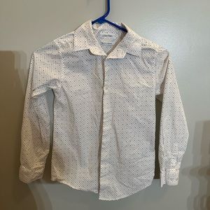 Boys Calvin Klein dressy button down shirt size 12